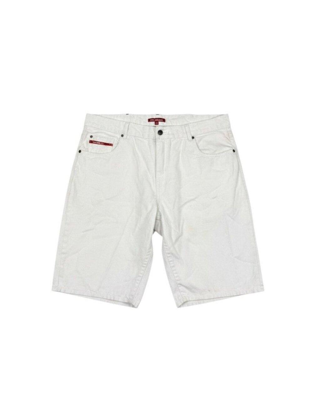 Ecko Unltd Mens White Denim Shorts 40